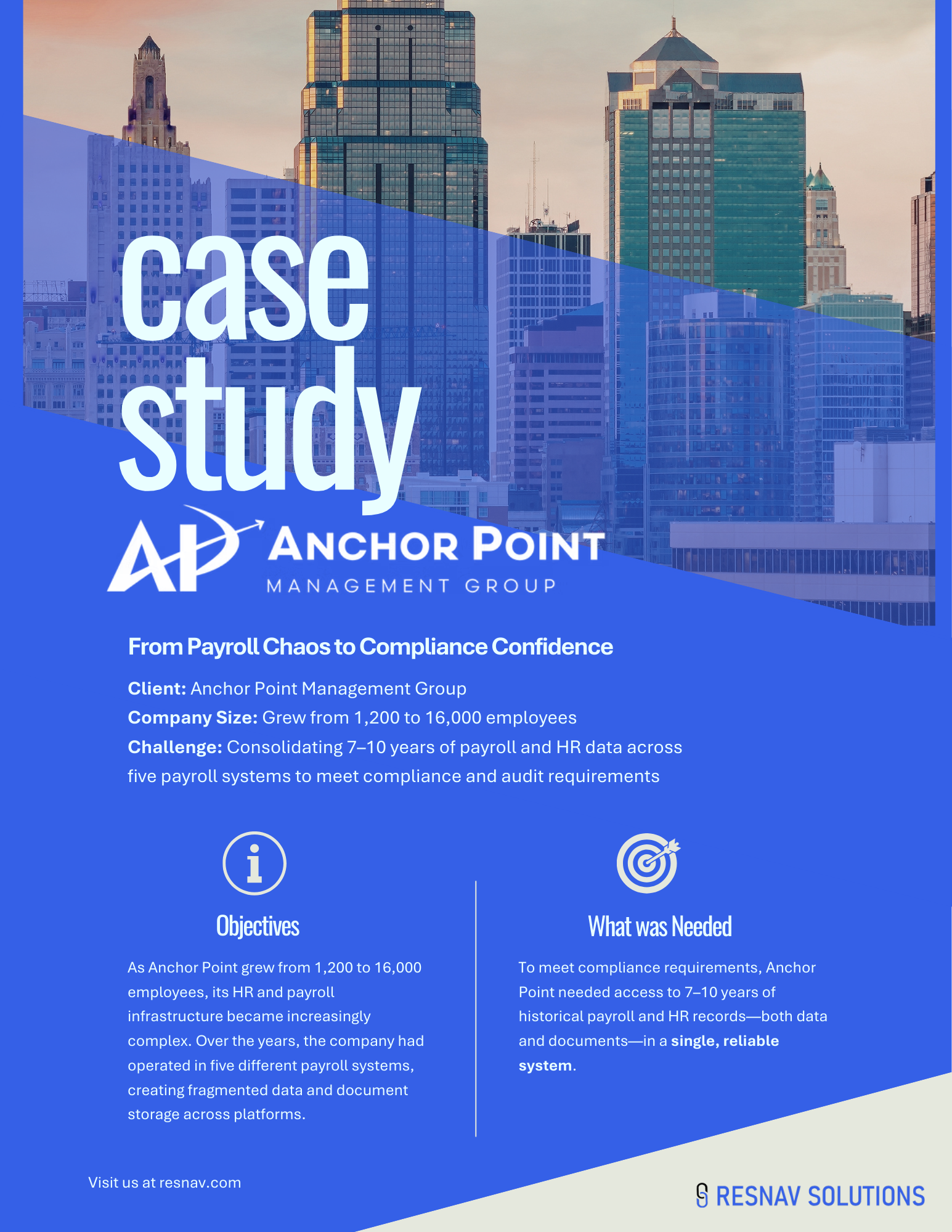 Case Study: Anchor Point Management Group and ResNav Solutions